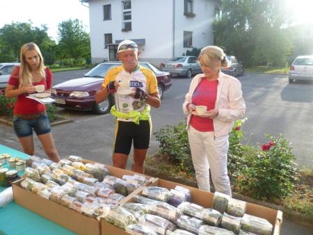 211 lipovih listov ze zeleno Slovenijo – obisk Radovana Skubica Hilarija v Občini Razkrižje, avgust 2013 3